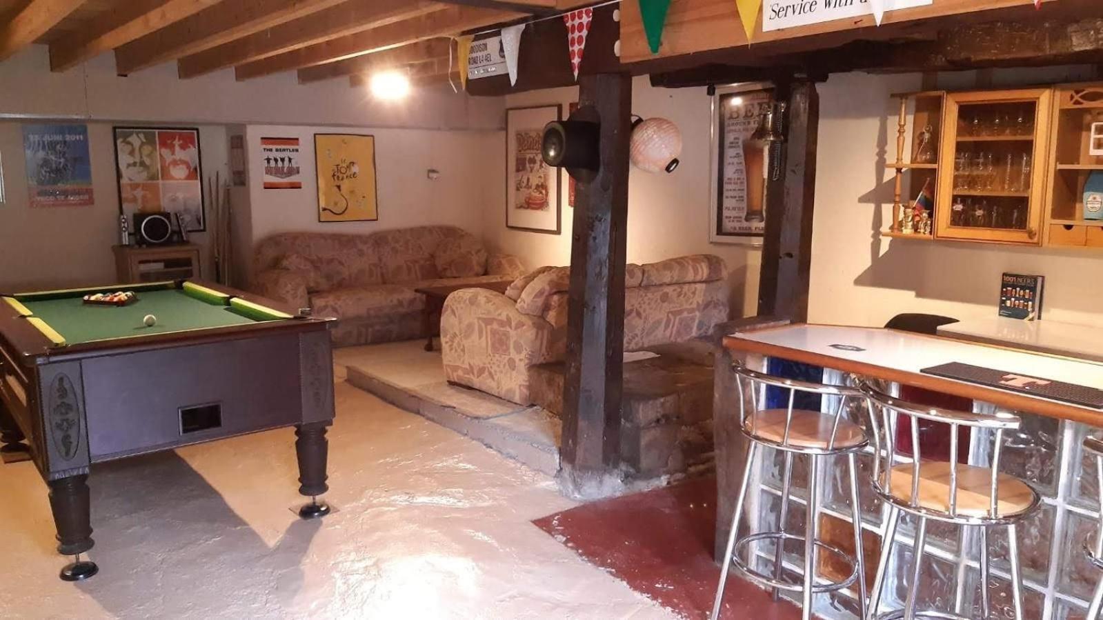 Le Moulin Des Hiboux - Gite Avec Salle De Jeux Games Room Fontenay  외부 사진